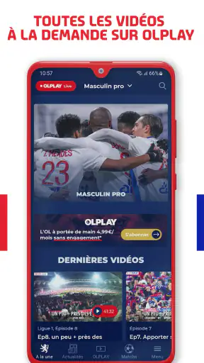 OLPLAY - Olympique Lyonnais screenshot