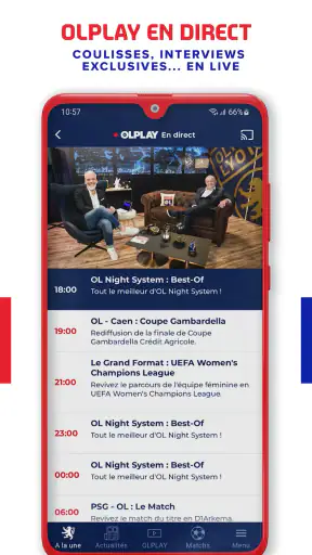 OLPLAY - Olympique Lyonnais screenshot