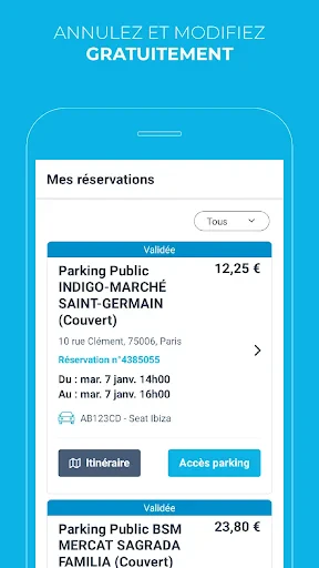 Onepark, Réservez un parking ! screenshot