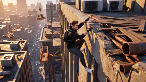 Only Going Up Rooftop: Parkour screenshot
