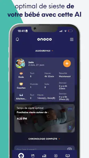 Onoco -Suivi évolution enfant screenshot