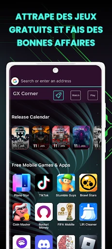 Opera GX : Navigateur Gaming screenshot