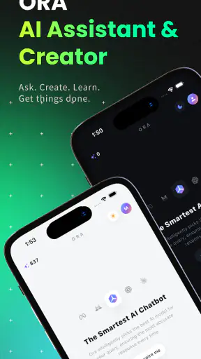 Ora – AI Assistant & Creator screenshot