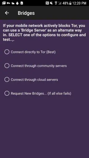 Orbot : Tor pour Android screenshot