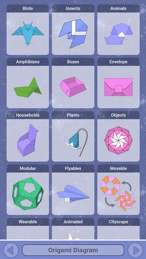 Origami Paper Art - Diagram screenshot