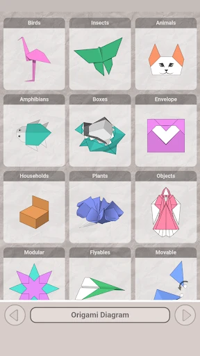 Origami Paper Art - Diagram screenshot