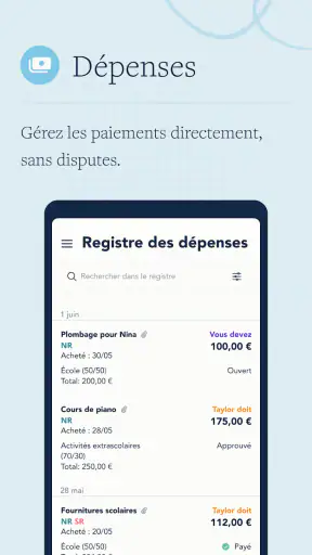 OurFamilyWizard Co-Parent App screenshot