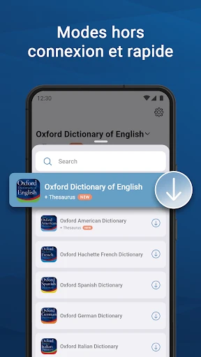 Oxford Dictionary & Thesaurus screenshot