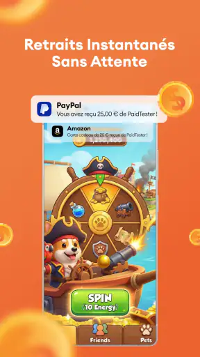 Paid Tester : Jeux & Argent screenshot