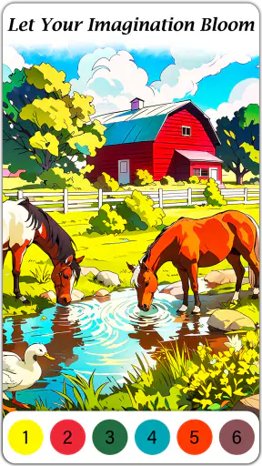 Paint Color: jeu de coloriage screenshot