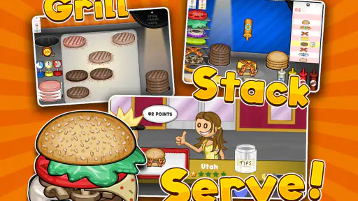 Papa's Burgeria screenshot