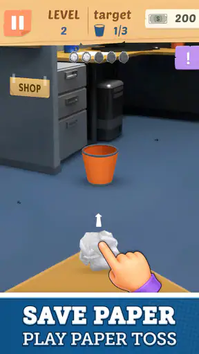 Paper Toss Office - Jerk Boss screenshot