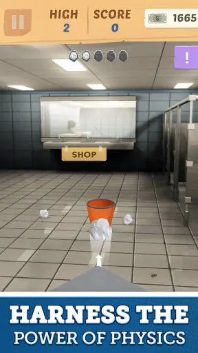 Paper Toss Office - Jerk Boss screenshot