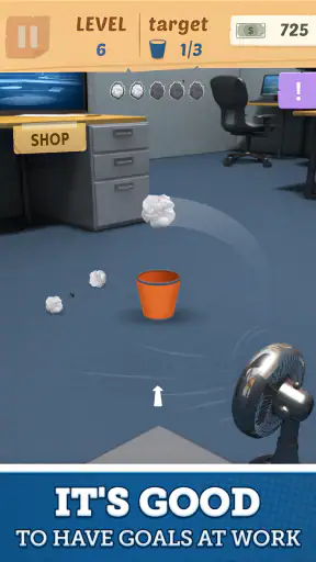Paper Toss Office - Jerk Boss screenshot
