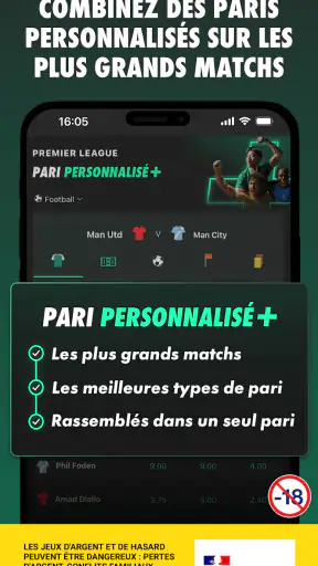 Paris sportifs bet365 screenshot