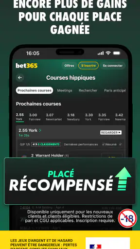 Paris sportifs bet365 screenshot