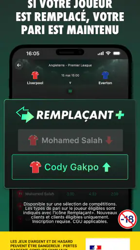 Paris sportifs bet365 screenshot