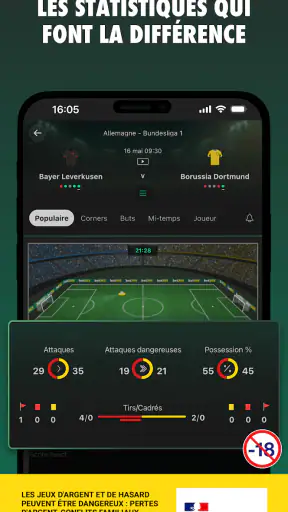 Paris sportifs bet365 screenshot