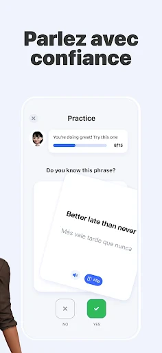 Praktika Apprendre des langues screenshot