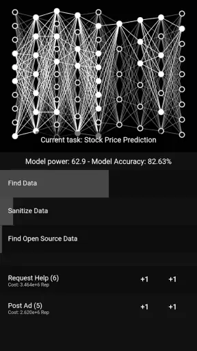 Perceptron - An Idle Game screenshot