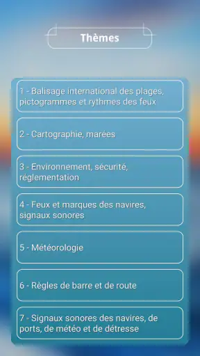 Permis bateau côtier ENF screenshot