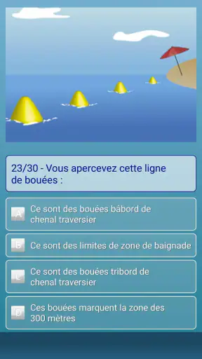Permis bateau côtier ENF screenshot