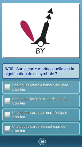 Permis bateau côtier ENF screenshot