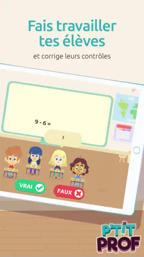 Petit Prof - Jeu d'école screenshot