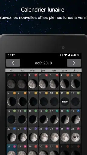 Phases de la Lune screenshot
