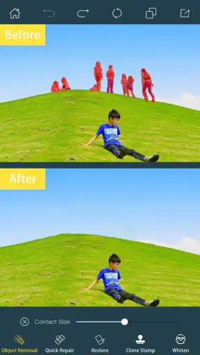 Photo Retouch-Object Removal screenshot