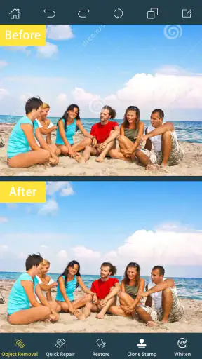Photo Retouch-Object Removal screenshot