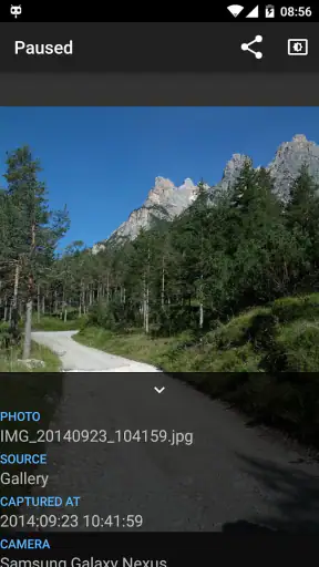 PhotoCloud Frame Slideshow screenshot