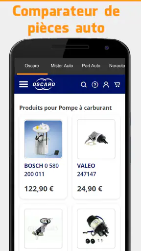Pièces Automobiles France - Pi screenshot