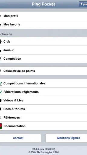 Pingpocket screenshot
