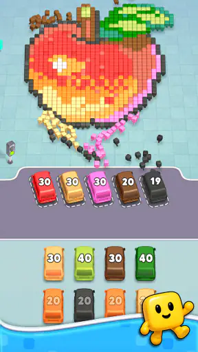 Pixel Drop: Bus Puzzle screenshot
