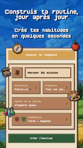Pixelio - Habit Tracker RPG screenshot