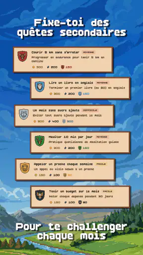 Pixelio - Habit Tracker RPG screenshot