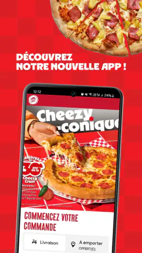 Pizza Hut France screenshot
