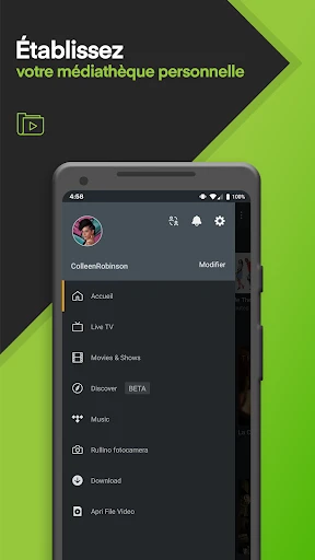 Plex: Films, TV, musique screenshot