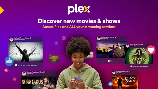 Plex: Films, TV, musique screenshot