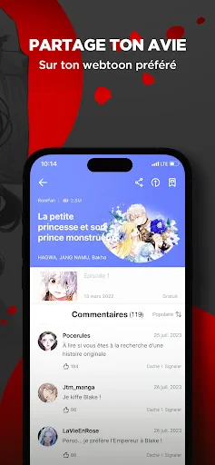 POCKET COMICS: Premium Webtoon screenshot