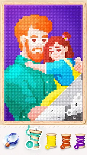 Point de croix magique－couleur screenshot