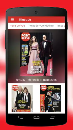 Point De Vue - Magazine screenshot
