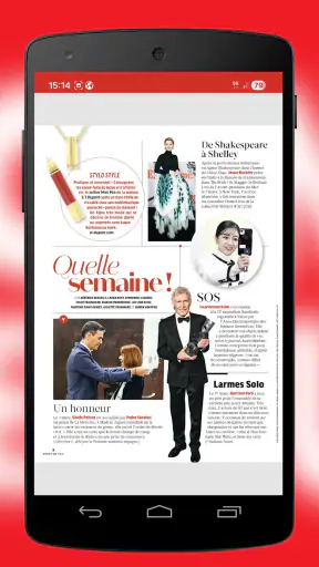Point De Vue - Magazine screenshot