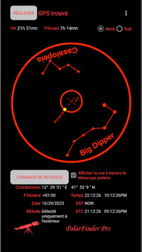 PolarFinder Pro screenshot