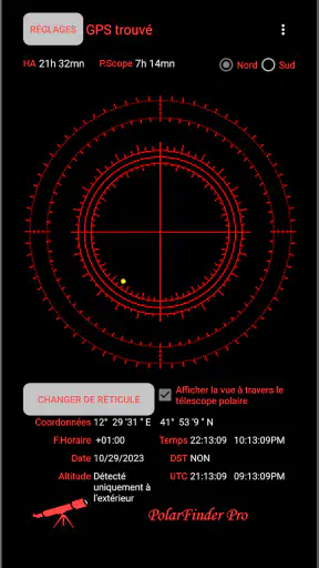 PolarFinder Pro screenshot