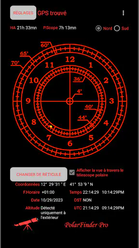 PolarFinder Pro screenshot