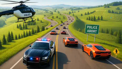 Police Car Chase: police Games screenshot