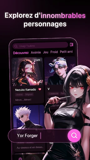PolyBuzz -Talk to AI Character screenshot