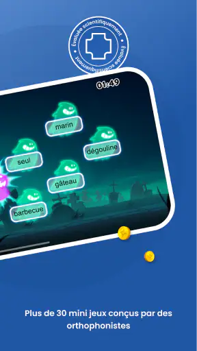 Poppins - Jeu pour Dyslexique screenshot
